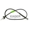 KAGER 19-5249 Tacho Shaft